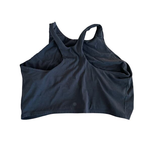 Athleta Women's Conscious Crop Sports Bra Crop Top Black D-DD - Size 1X - Picture 5 of 8